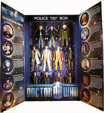 Doctor Who Action Toys - Eleven Doctors Set