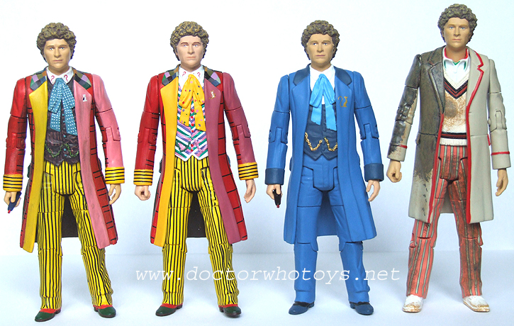 Doctor Who The Sixth 6th Doctor  Action Figure old #sdv3 