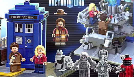 Andrew Clark Doctor Who Lego Design
