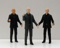 Auton Twin Pack with Auton in grey suit from Series 1 6 Figure Gift Pack