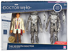 Doctor Who Figures 7TH 8th guerre Médecins lot de trois chiffres 