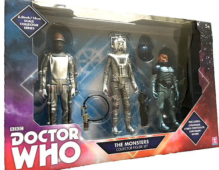 Dr who Earthshock Doctor Who Figure Set 