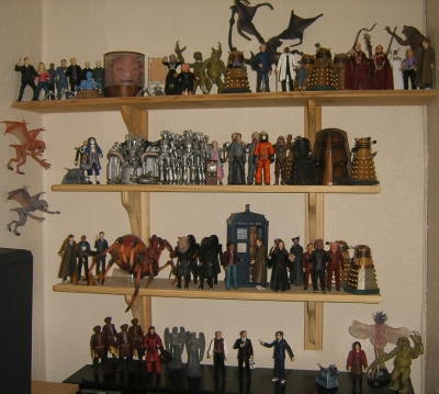 Clive's Collection of Doctor Who Action Figures