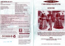 Dalek Battle Pack Instructions