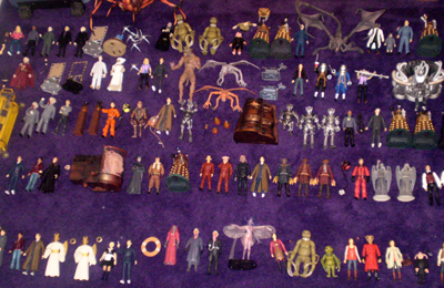 Daniel's Collection of Doctor Who Action Figures