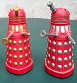 Dapol Red Daleks (based on the 1960's Dalek films