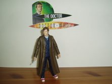 The Doctor in long coat and red plimsoles (from Daleks in Manhattan)