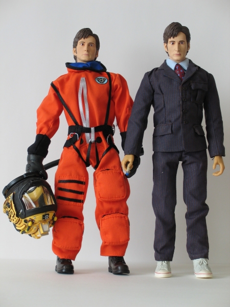 The Doctor & Spacesuit and The Doctor 12 Inch Action Figures