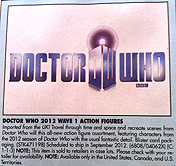 Doctor Who 2012 Wave 1 Figures