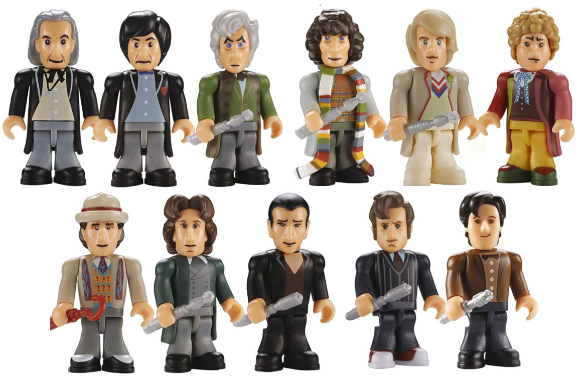 Doctor Who The Eleven Doctors Figure Set Character Options 