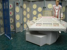 The Fifth Doctor & Dapol Classic Tardis Cosole