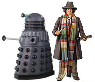 Fourth Doctor with Dalek Toys R US Exclusive Variants/Repaints