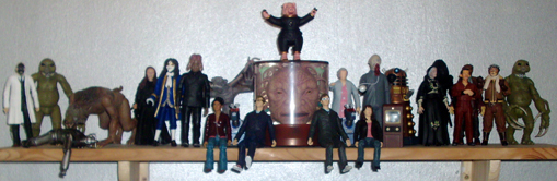 Jos Collection of Doctor Who Toys and Figures
