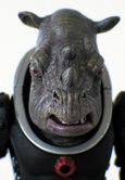 Judoon Captain (grey) found single carded and in the Series Three 10 Figure Gift Set (2007)