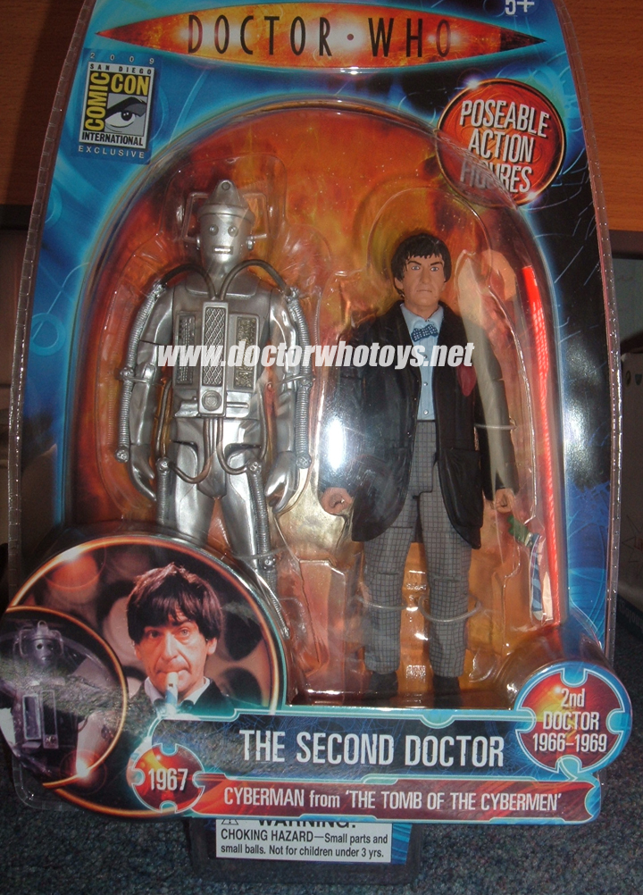 Underground Toys Fifth 5th Doctor Who and the Master SDCC Comic-Con 2010 Action Figure