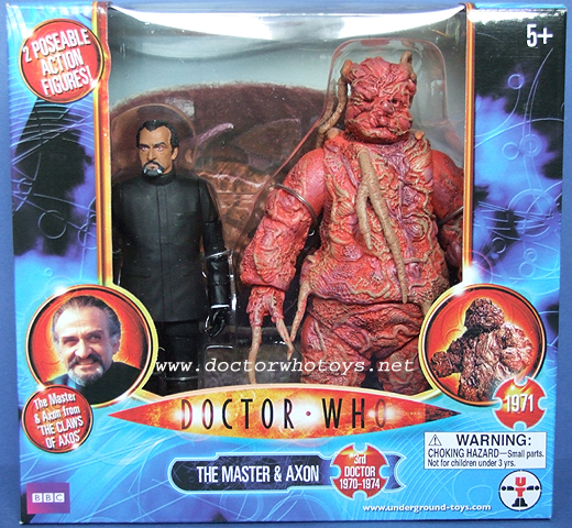 Action Figure Doctor Who Umanoide Axon 5,5 Pollici Color Oro, Personaggio Sciolto Senza Confezione