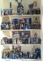 Max's Collection of Doctor Who Action Figures