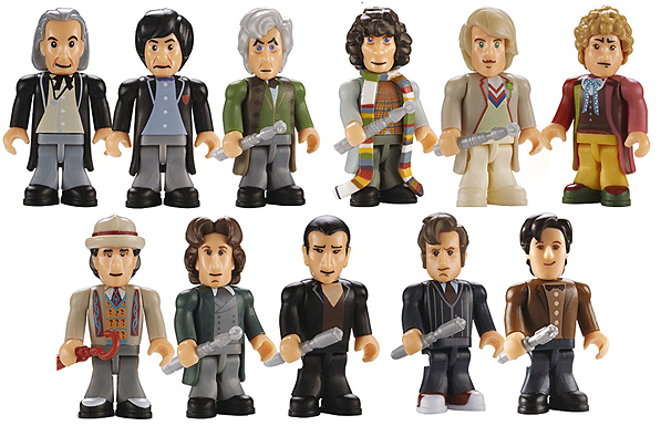 Original Character Building Eleven Doctors Micro-Figures from the Eleven Doctors Micro-Figures Set 2011