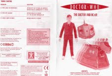 The Doctor & RC K9 Instructions