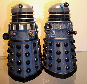 Remembrance and Genesis Daleks compared