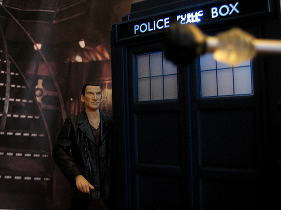 Doctor Who Figure Scene