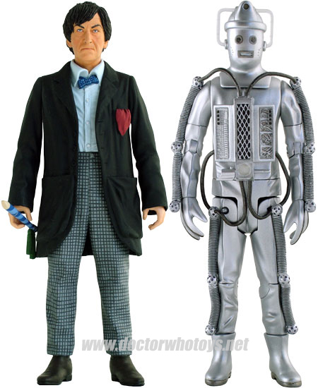 The Second Doctor Patrick Troughton & Cyberman (Tomb of the Cybermen 1967)