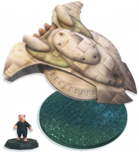 Slitheen Cruiser with Space Pig Figure