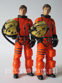 10th Doctor in Spacesuit Version 1 (with short hair) & Version 2 (original with earlier release sculpt)