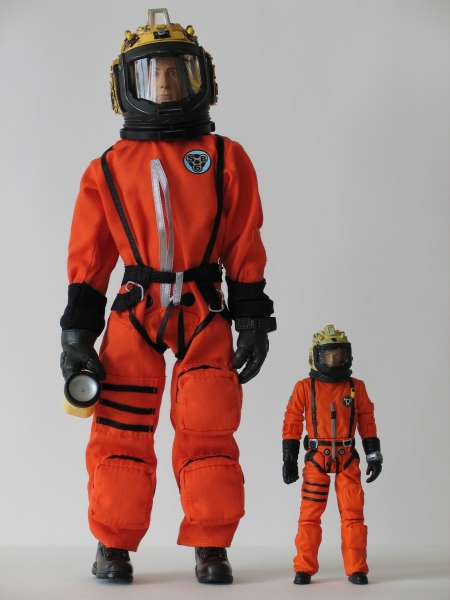 The Doctor in Spacesuit 12 Inch and 5 Inch Action Figures
