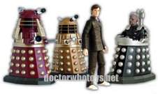 Stolen Earth Set - Supreme Dalek, Crucible Dalek, The Doctor & Davros