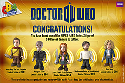 Series 2 Character Building Super Rare Micro Figures