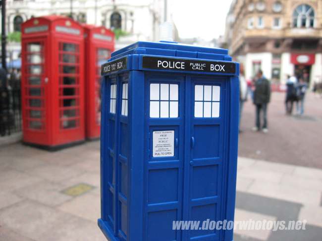 The TARDIS in Leicester Square