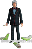 Third Doctor Jon Pertwee (in shoes not boots) and Giant Maggots