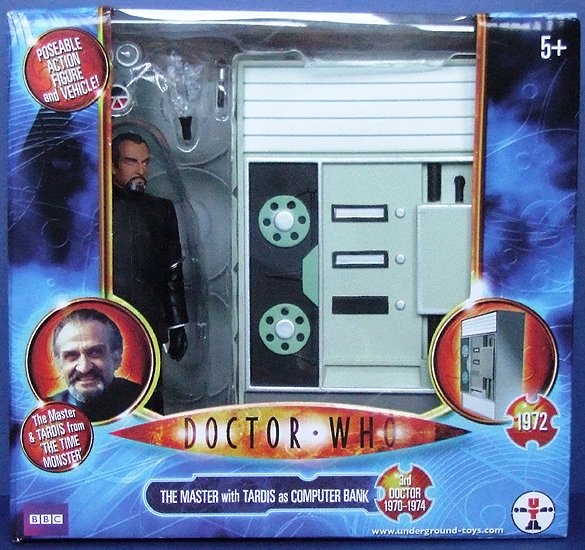 Doctor Who Action Figures - The Master with Tardis as