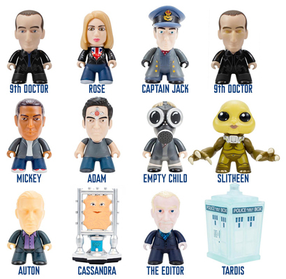 Doctor Who Titans Series 2 Vinyl Figures 3 Inch Weeping Angel 2/20 Rarity 