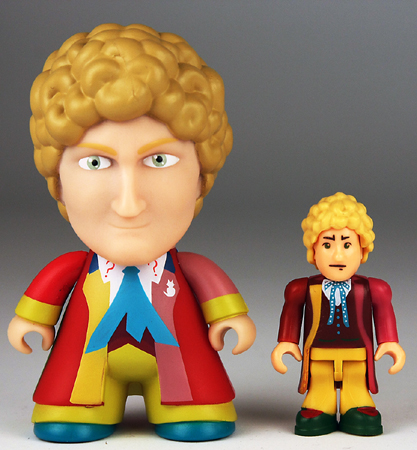 Titans Mini Vinyl Fifth Doctor with Character Options Character Building Fifth Doctor