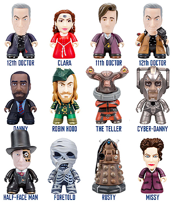 Doctor Who 9th Dr Titans Vinyl Figures NEW Lot of 5 Sealed Blind Box Packs Boxes 