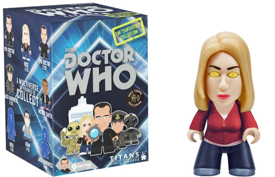 Titans DOCTOR WHO Gallifrey Collection ROSE TYLER 3" Vinyl Figure 10th 