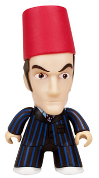 SDCC Titans Exclusive Tenth Doctor with Eleventh Doctor's Fez 3 Inch