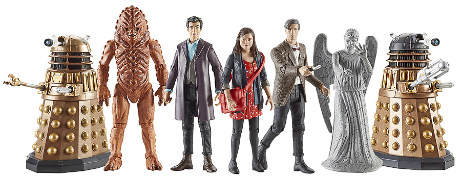 Wave 2 3.75 Inch Scale Doctor Who Figures