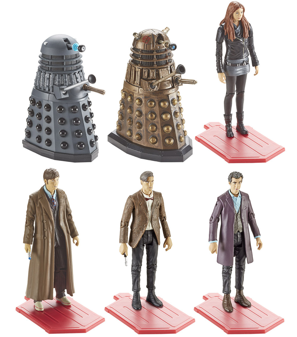 Wave 3A 3.75 Inch Scale Doctor Who Figures