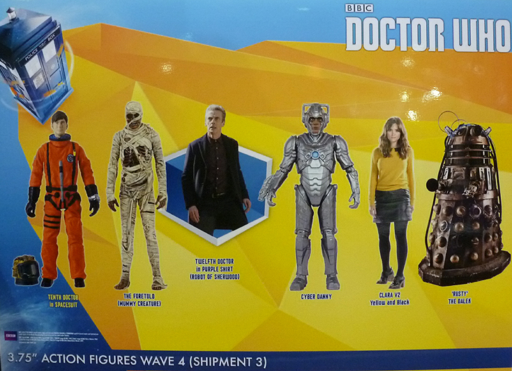 Wave 4c 3.75 Inch Scale Doctor Who Figures